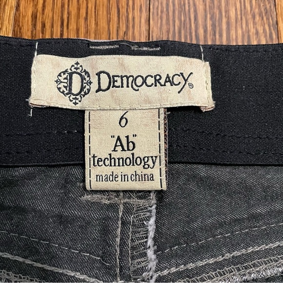 Democracy "Ab"technology Grayish Denim Pant Size 6 - Picture 2 of 8